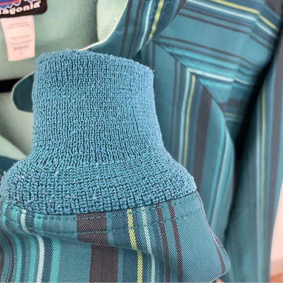 Patagonia Women’s Slope Style Full Zip jacket, Y2K stripe Size Large - Picture 4 of 7